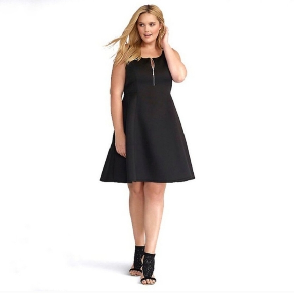 torrid Dresses & Skirts - Rebel Wilson for Torrid Black Scuba Dress